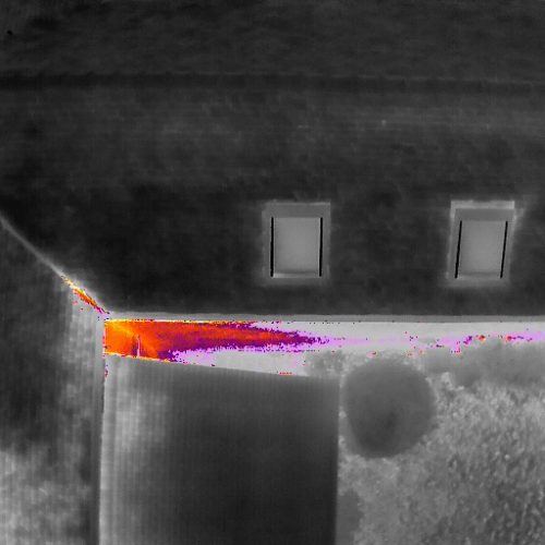 thermographie infrarouge par drone inspection thermique