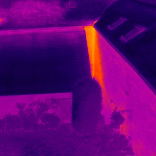 Thermographie infrarouge par drone – ponts thermiques